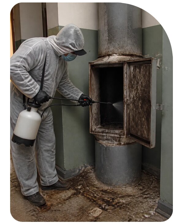 Дезинфекция мусоропровода в Кинешме по цене от 5054 р. | Сенат-Кнш